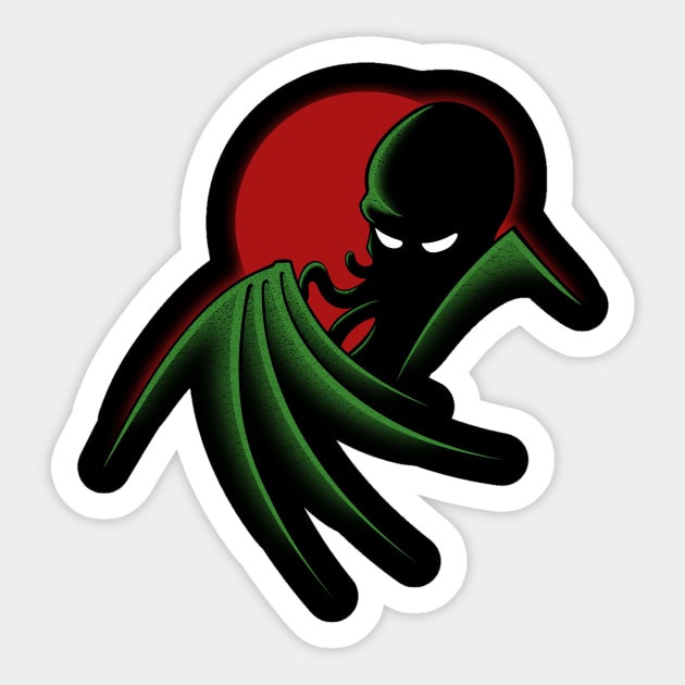 Cthulhu - The Animated Series Sticker by adho1982